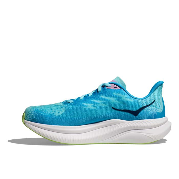 Womens Hoka Mach 6 in Cloudless/Waterpark – Lucky Shoes