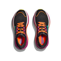 Hoka Skyward X Black/Electric Aqua