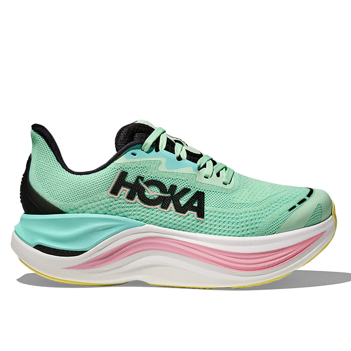 Womens Hoka Skyward X in Mint Flourite/Blue Spark – Lucky Shoes
