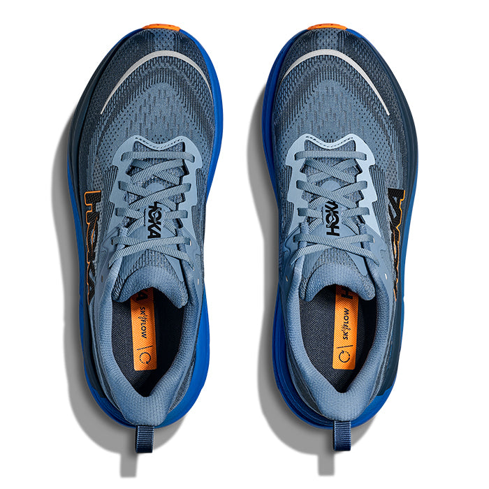 Mens Hoka Skyflow in Downpour/Thunder Cloud – Lucky Shoes
