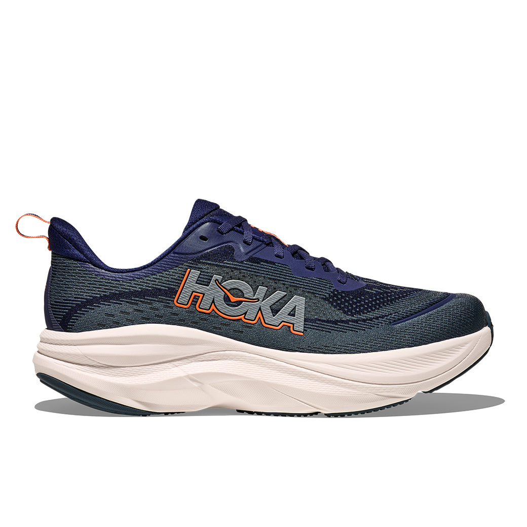 Mens Hoka Skyflow in Midnight Blue/Varsity Navy