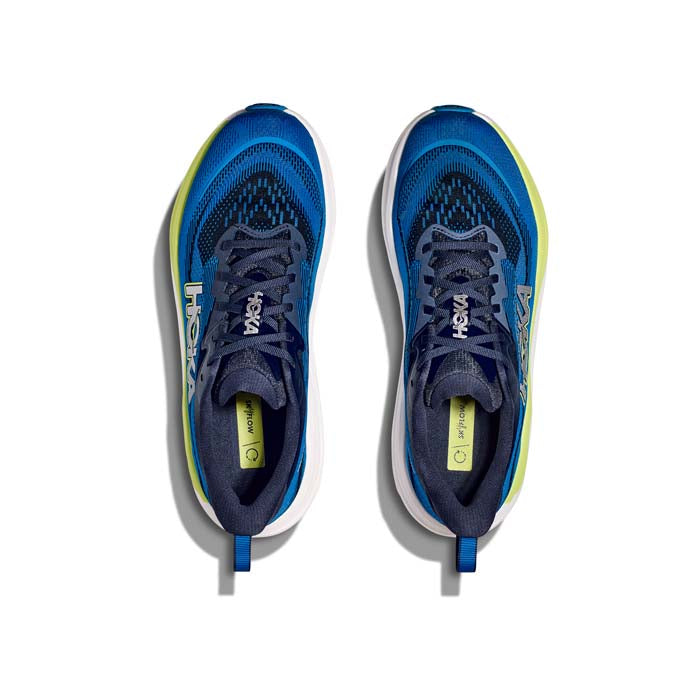 Mens Hoka Skyflow Wide in Varsity Navy/Electric Cobalt – Lucky Shoes