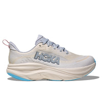 Womens Hoka Skyflow Wide in Alabaster/Mineral Blue