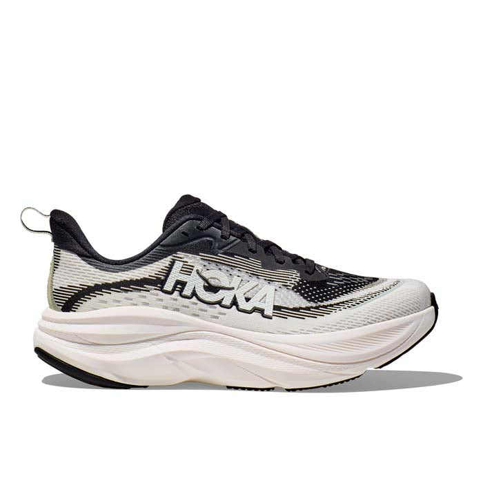 スパイク・シューズ HOKA SKYFLOW WIDE Womens Hoka Skyflow Wide in Black/White – Lucky Shoes