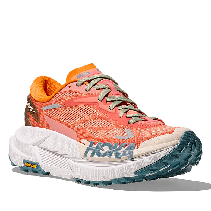 Womens Hoka Mafate X in Feldspar/Mountain Fog – Lucky Shoes