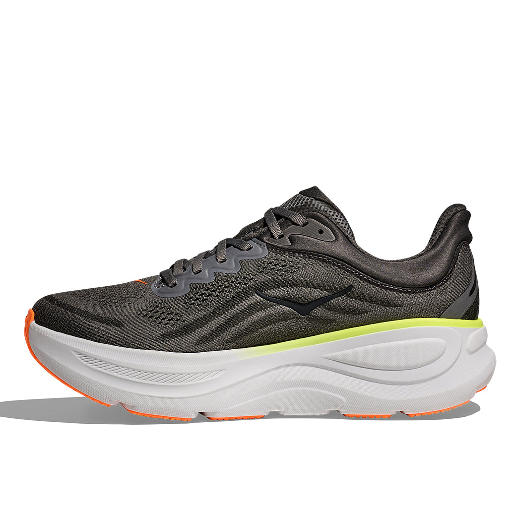 Mens Hoka Bondi 9 in Asphalt Grey/ Gravel – Lucky Shoes