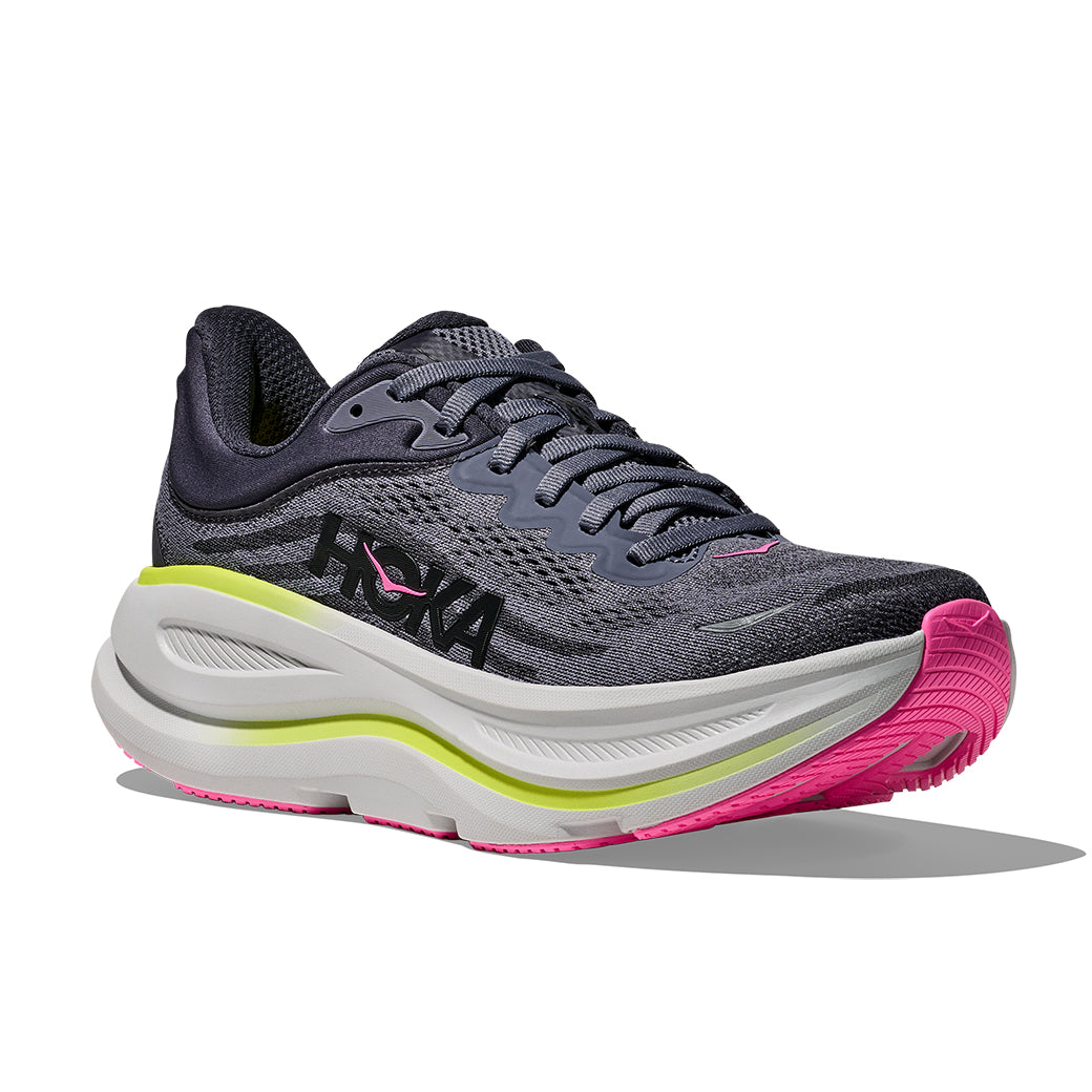 Hoka Bondi 9 Charcoal Grey/ Grey Skies