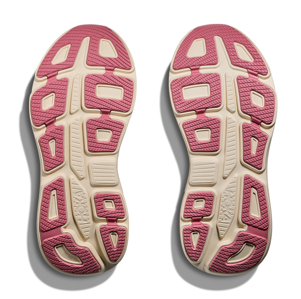 Womens Hoka Bondi 9 in Lingonberry/Cranberry