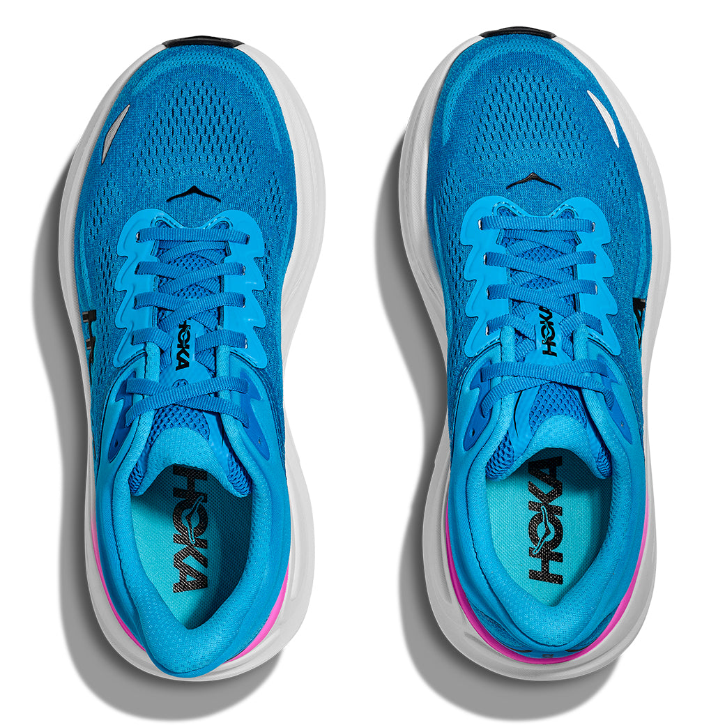 Hoka Bondi 9 Skyward Blue / Neon Fuchsia