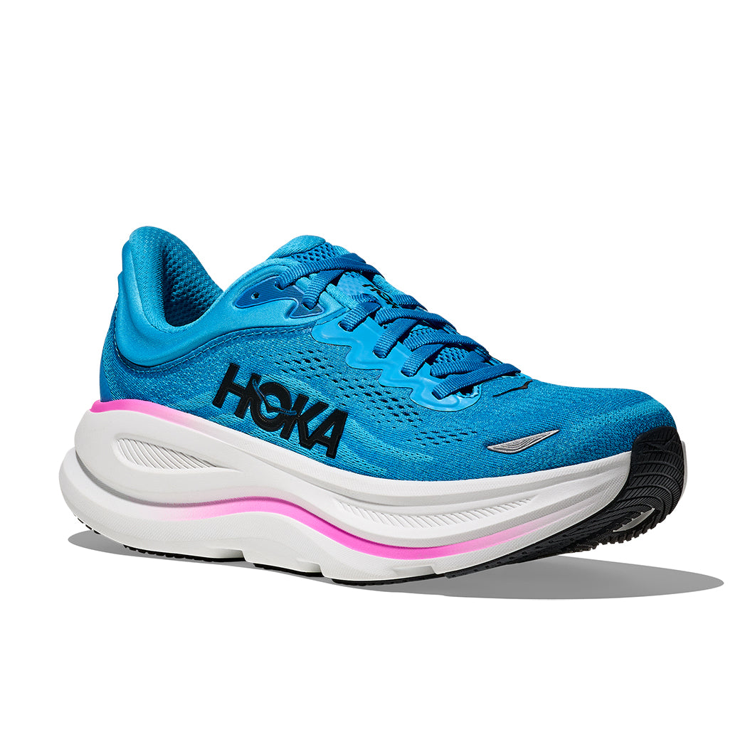 Hoka Bondi 9 Skyward Blue / Neon Fuchsia