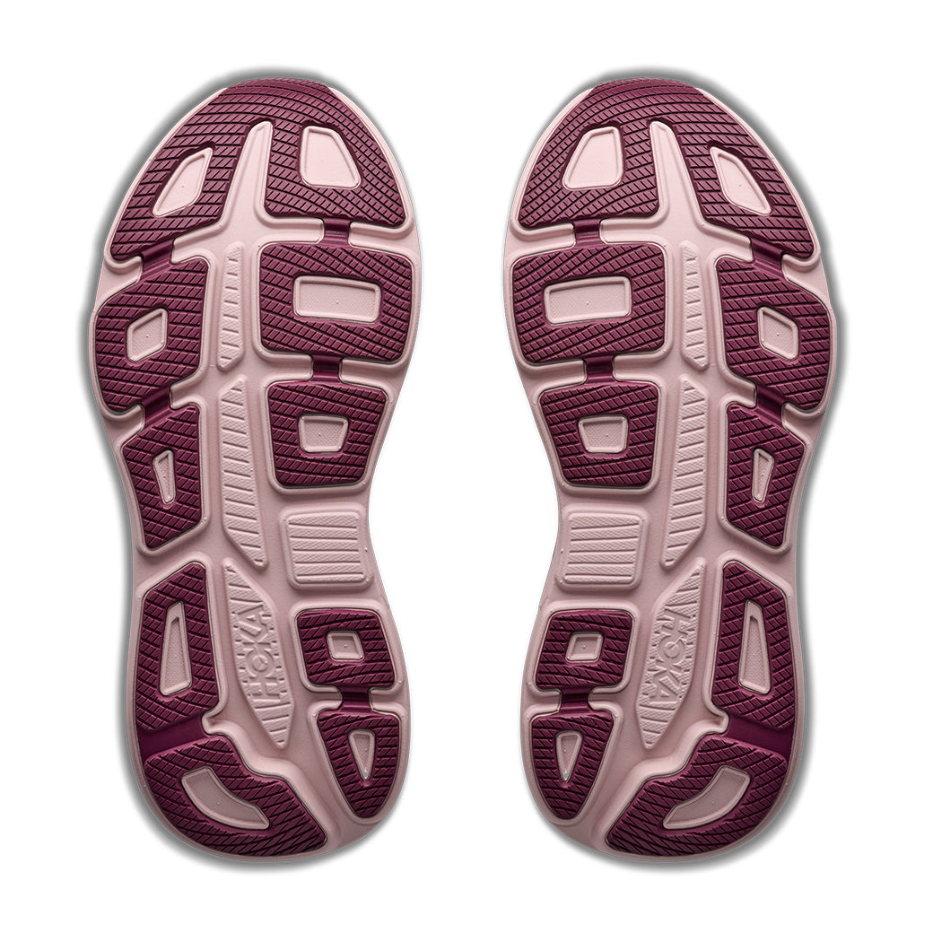 Hoka Bondi 9 White/Pink Opal