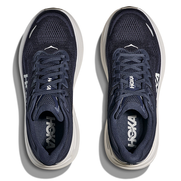 Mens Hoka Bondi 9 Wide in Varsity Navy/White – Lucky Shoes