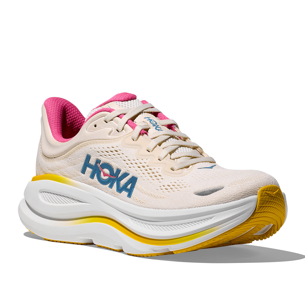 ALAD'ORO ボディボード ホワイト ピンク イエロー Womens Hoka Bondi 9 Wide in Alabaster/Birch – Lucky Shoes