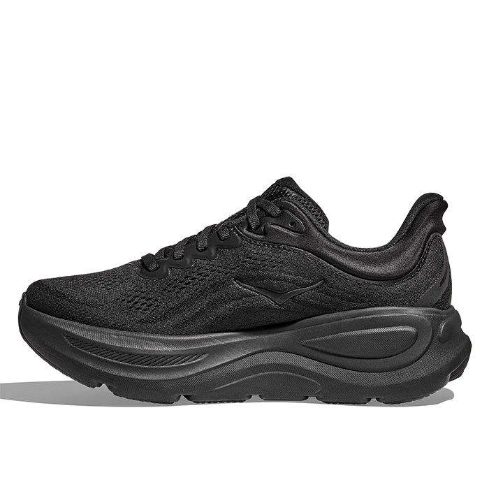 HOKA ランニングシューズ 黒 Womens Hoka Bondi 9 Wide in Black/Black – Lucky Shoes