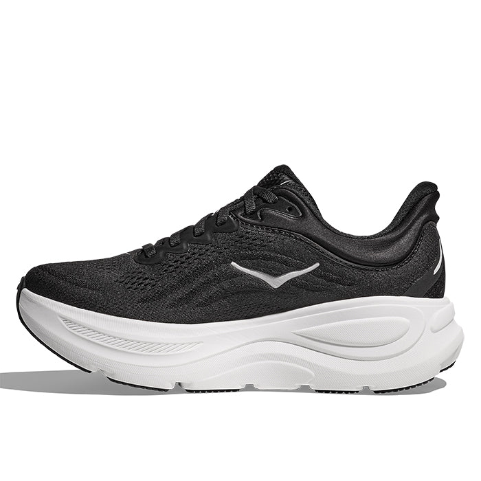 Womens Hoka Bondi 9 Wide in Black/White – Lucky Shoes