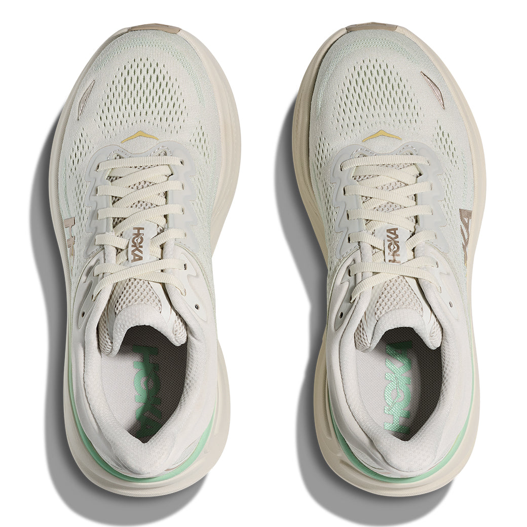 Hoka Bondi 9 Wide Truffle Salt/Sea Glass