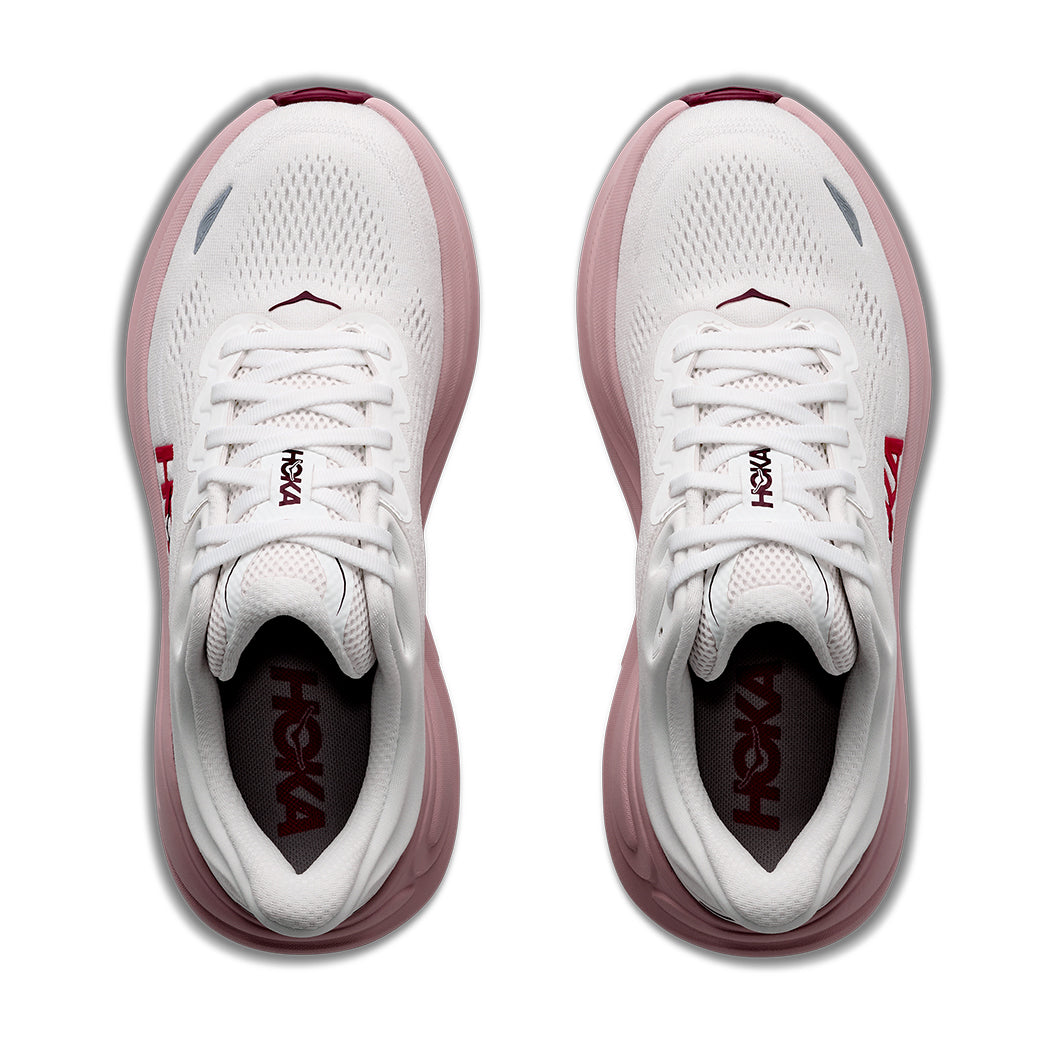 Hoka Bondi 9 Wide White/Pink Opal