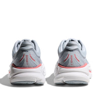 Womens Hoka Bondi 9 Wide in Mineral Blue/Washed Blue
