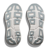Womens Hoka Bondi 9 Wide in Mineral Blue/Washed Blue