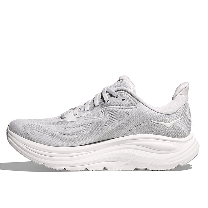 Womens Hoka Clifton 10 in Cosmic Grey/Stardust – Lucky Shoes