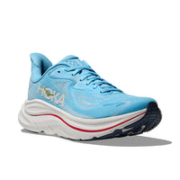 Womens Hoka Clifton 10 in Soaring Blue/Frost