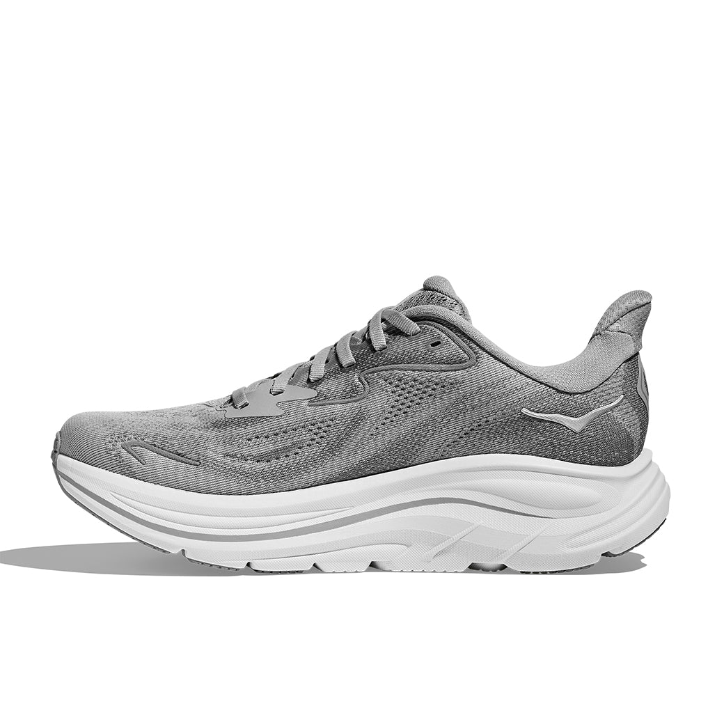 Womens Hoka Clifton 10 in Stellar Grey/ Galactic Grey – Lucky Shoes