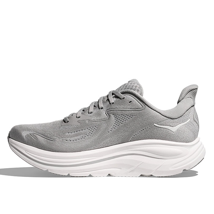 Mens Hoka Clifton 10 Wide in Stellar Grey/Stardust – Lucky Shoes