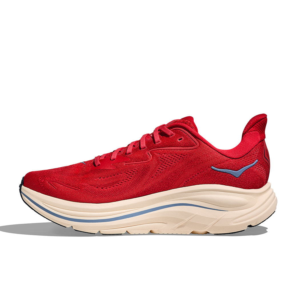 Hoka Clifton 10 Wide Vermillion/Varsity Navy