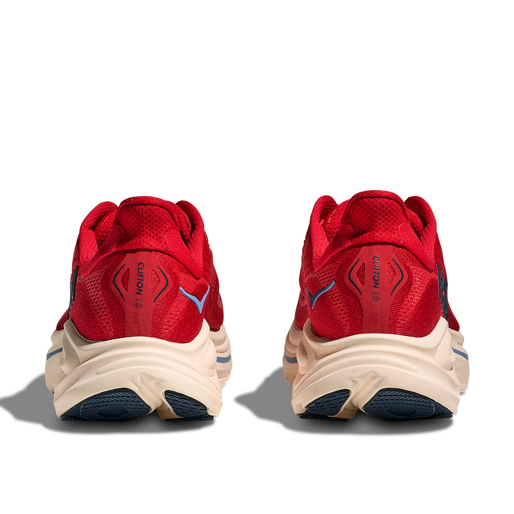 Hoka Clifton 10 Wide Vermillion/Varsity Navy