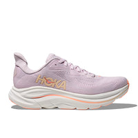 Womens Hoka Clifton 10 in Lilac Cream/Tangerine Glow