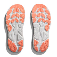 Womens Hoka Clifton 10 in Lilac Cream/Tangerine Glow