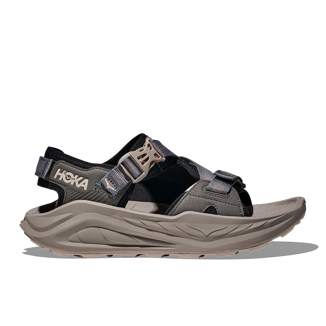 Mens Hoka Infini Hike TC in Black/Cement