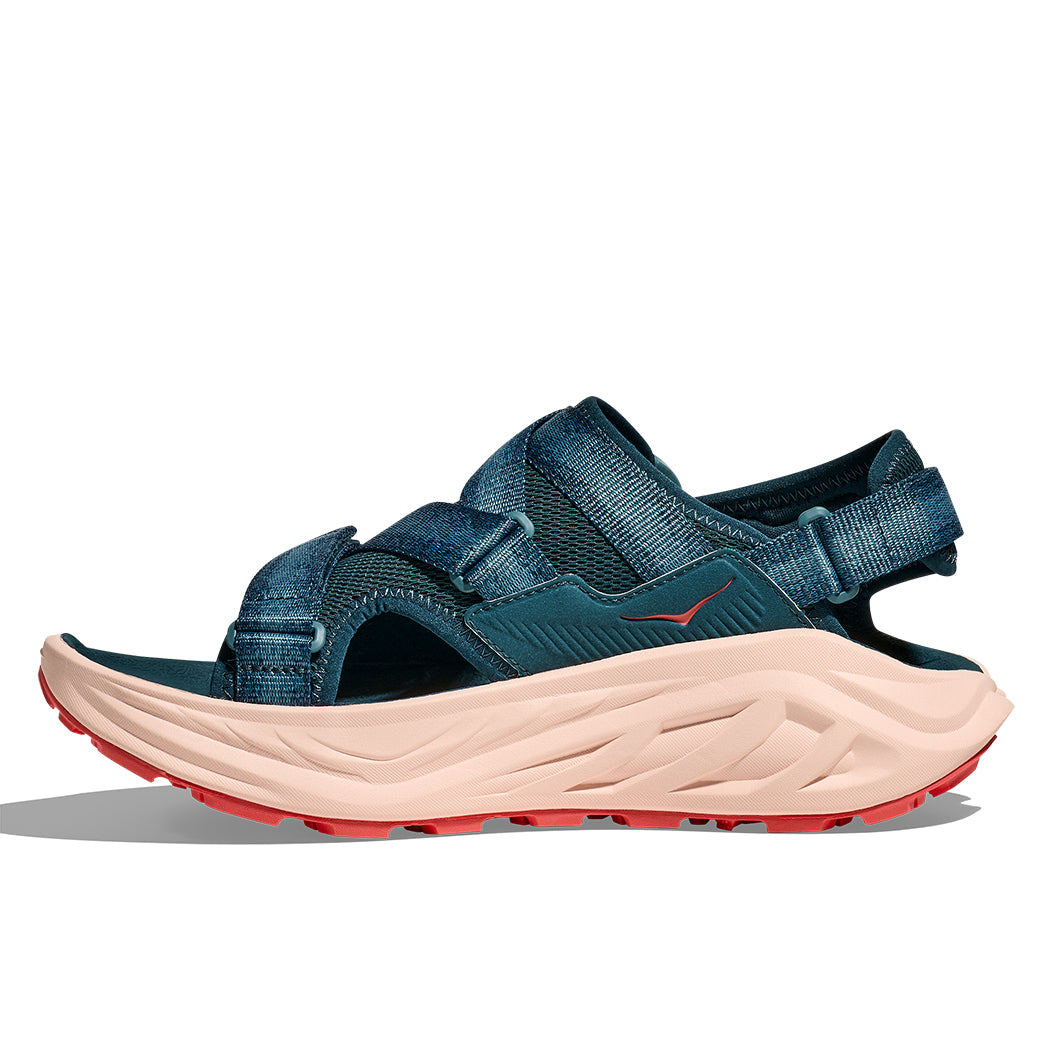 Womens Hoka Infini Hike TC in Blue Twilight/Graprefruit – Lucky Shoes