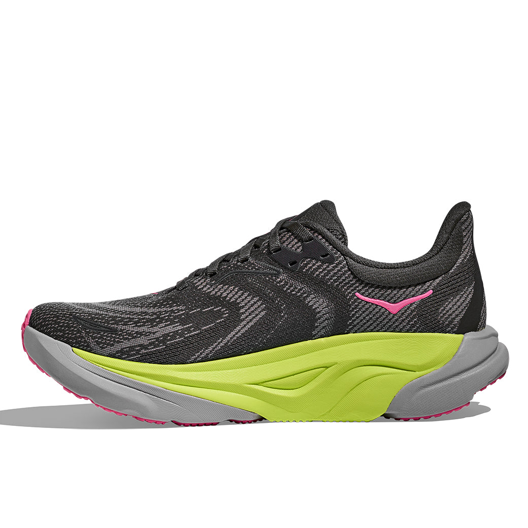 Womens Hoka Arahi 8 in Charcoal Grey/ Grey Skies – Lucky Shoes