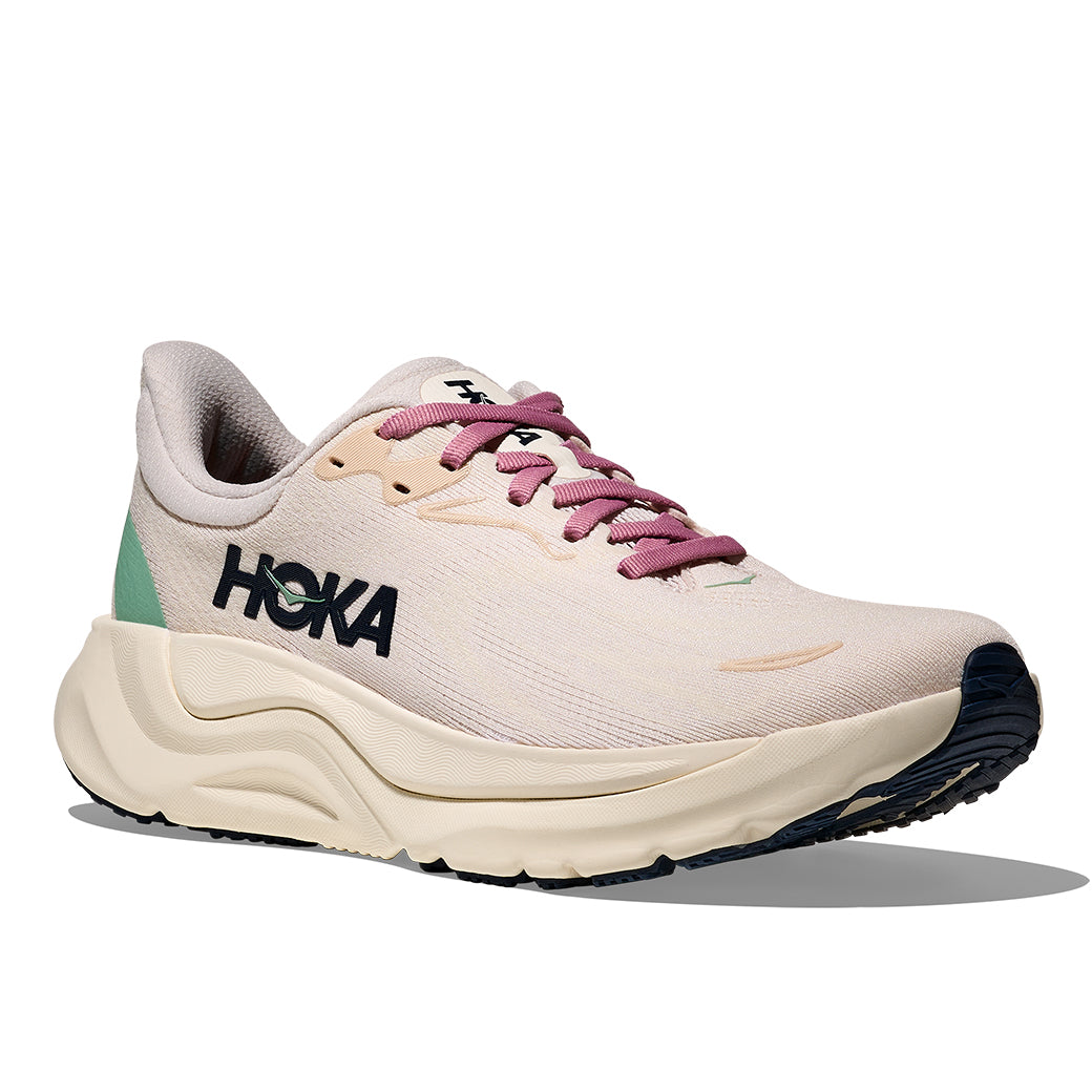 Womens Hoka Arahi 8 in Rose Cream/ Alabaster – Lucky Shoes
