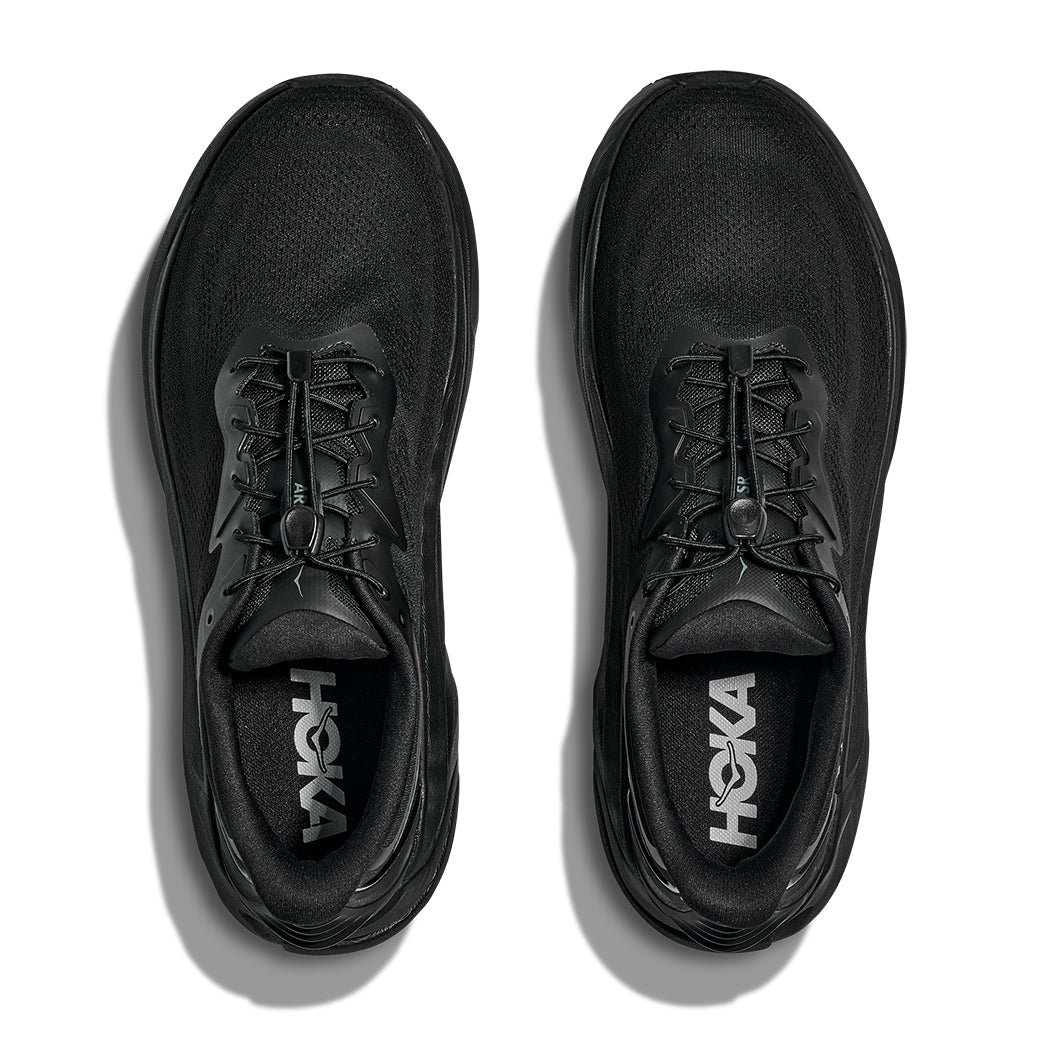 Mens Hoka Arahi SR (Slip Resistant) Wide in Black/Black