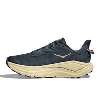 Mens Hoka Challenger 8 in Faded Navy/Pampass Grass