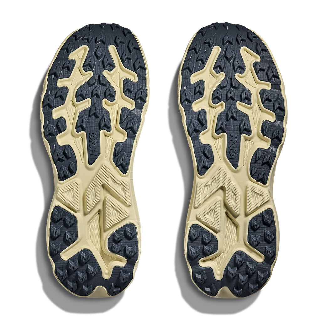 Mens Hoka Challenger 8 in Faded Navy/Pampass Grass