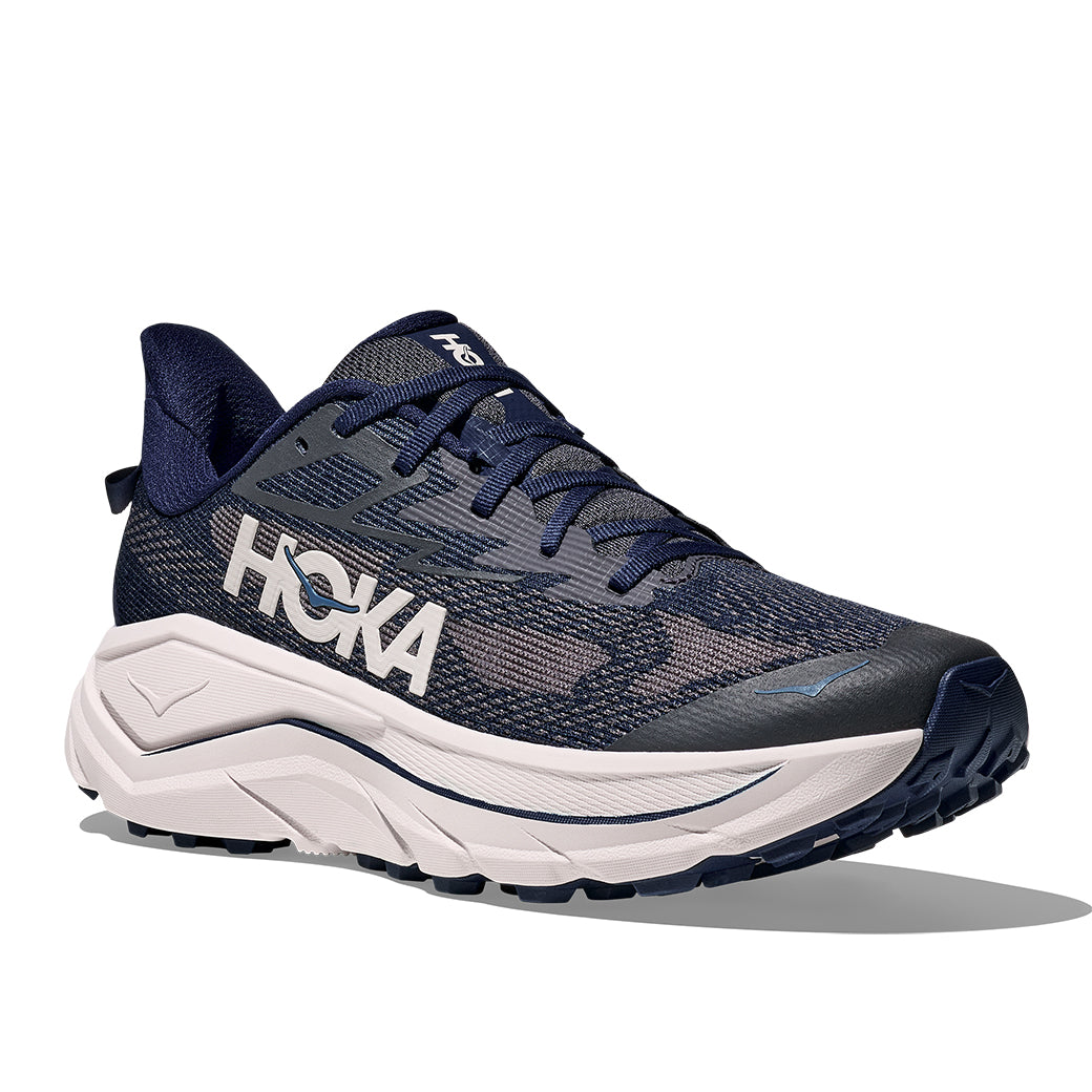 ジュンソク　ポカ Mens Hoka Challenger 8 in Midnight Blue/ Grout – Lucky Shoes