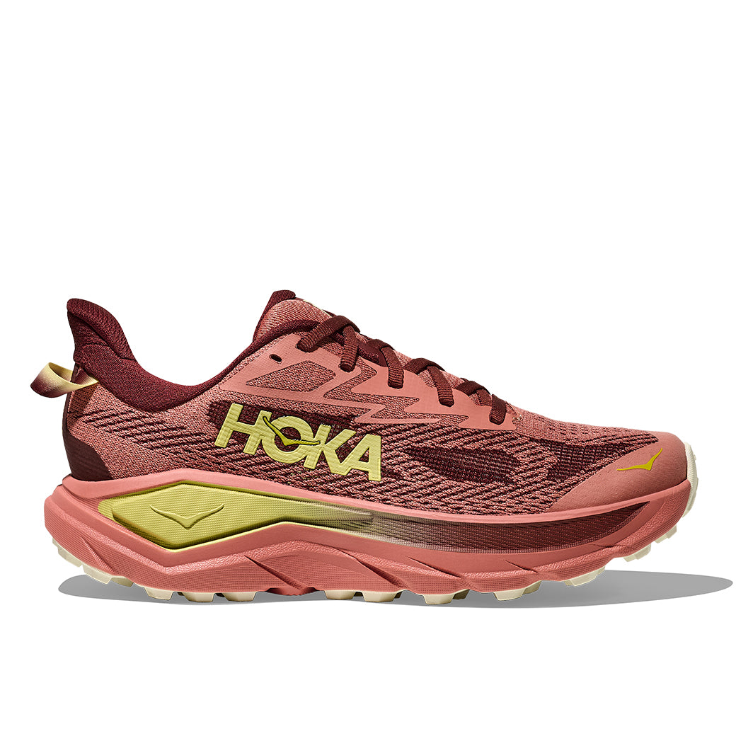 Womens Hoka Challenger 8 in Blush/ Dark Cedar – Lucky Shoes