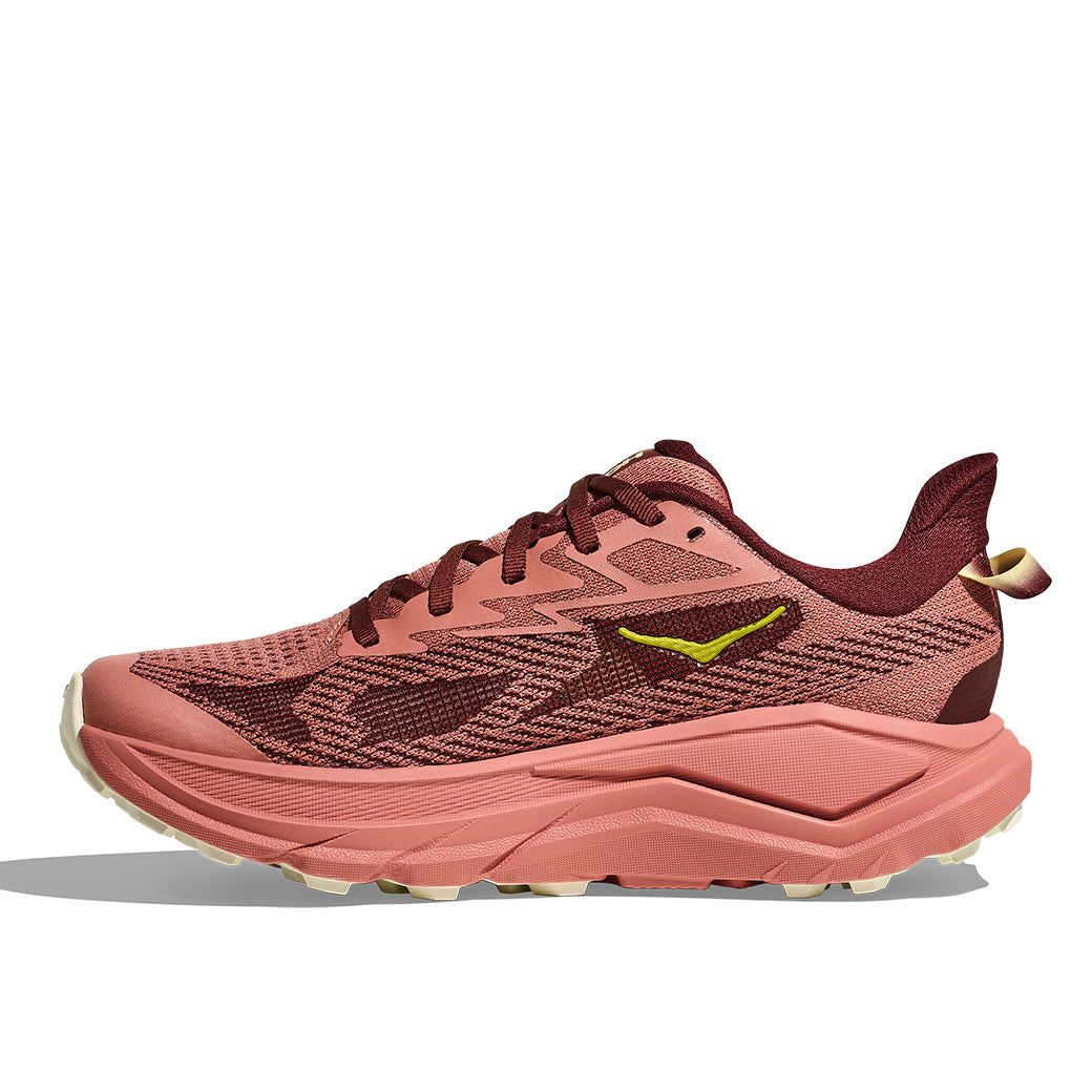 Womens Hoka Challenger 8 Wide in Blush/ Dark Cedar – Lucky Shoes
