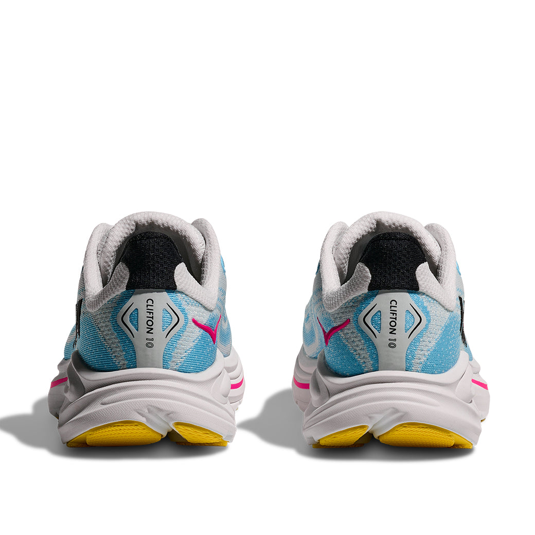 Big Girl Hoka Clifton 10 in Frost/Soaring Blue