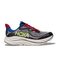 Big Boy Hoka Clifton 10 in Foggy Grey/Black