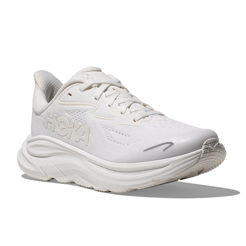 HOKA ONE ONE Clifton L Zip White ホカ　10 Big Girl Hoka Clifton 10 in White/White – Lucky Shoes