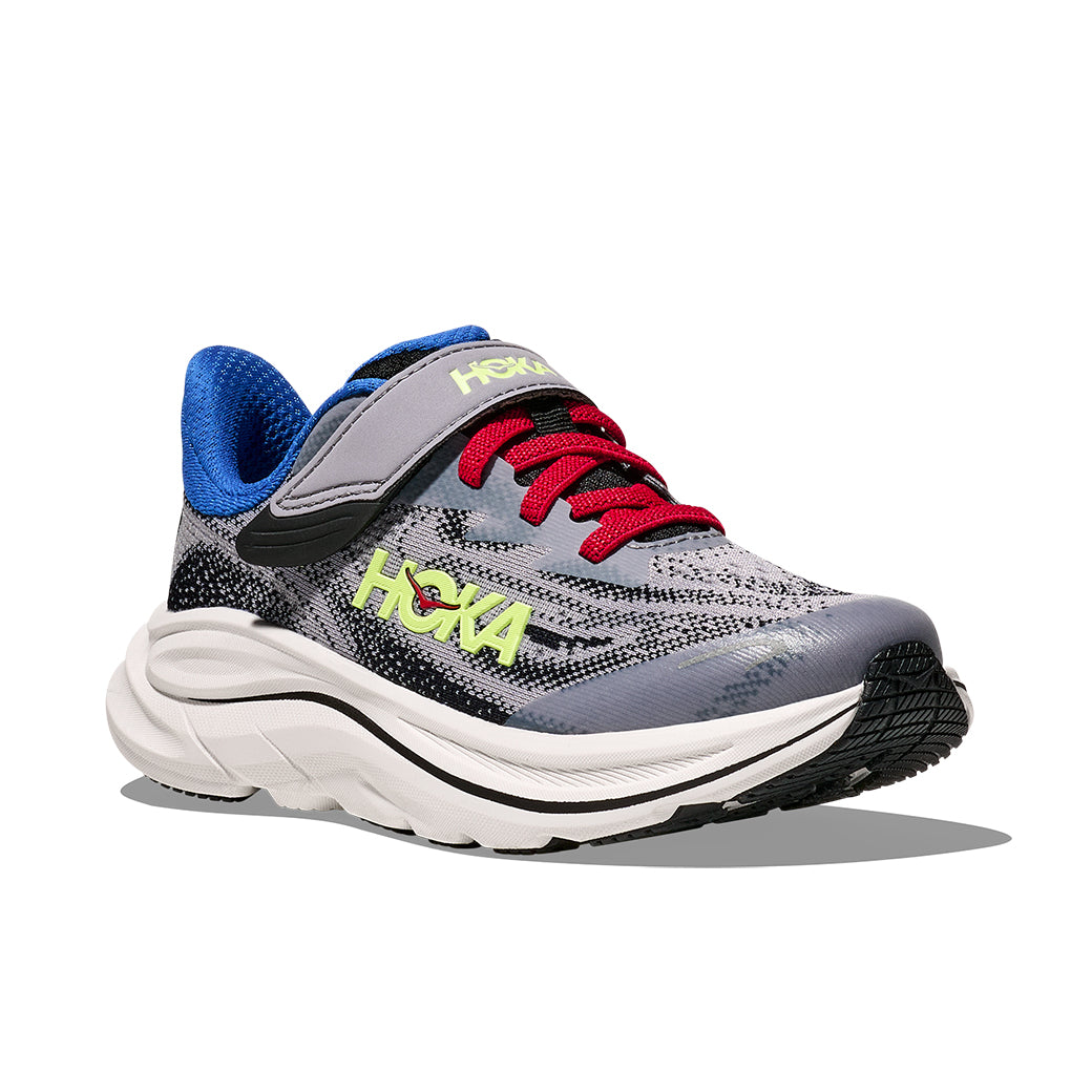 Hoka Clifton 10 Alternate Closure Foggy Grey/Black