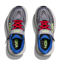 Big Boy Hoka Clifton 10 Alternate Closure in Foggy Grey/Black