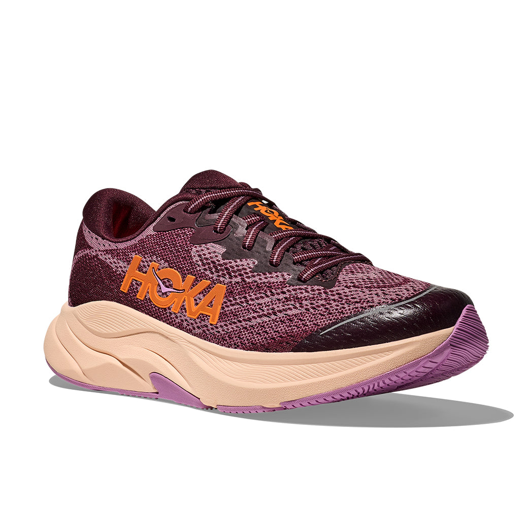 Big Girl Hoka Rincon 4 in Black Cherry/ Classic Mauve – Lucky Shoes