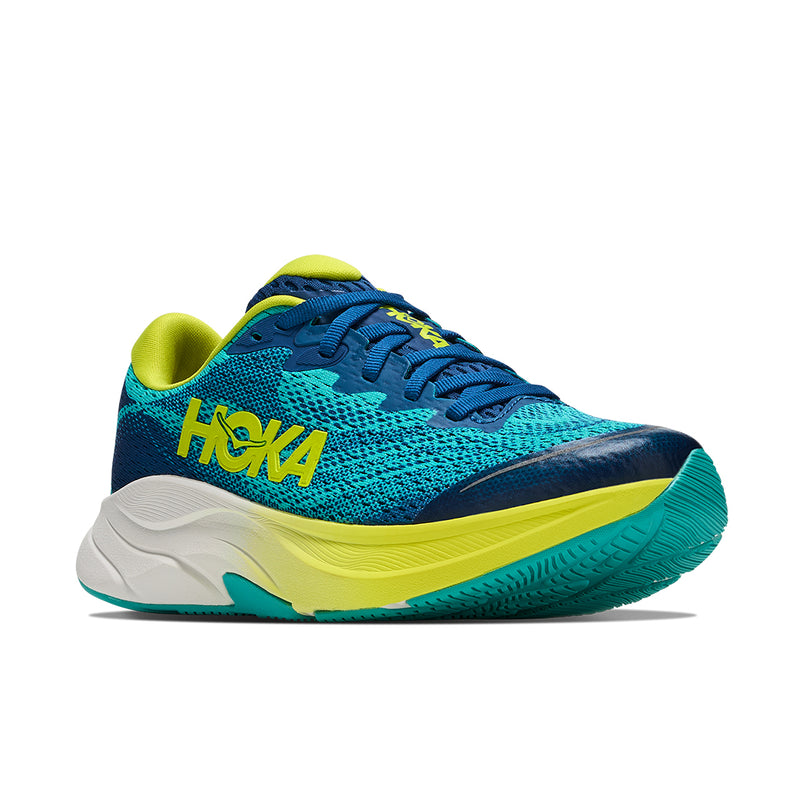 Hoka Rincon 4 Electric Aqua/Neon Citrus