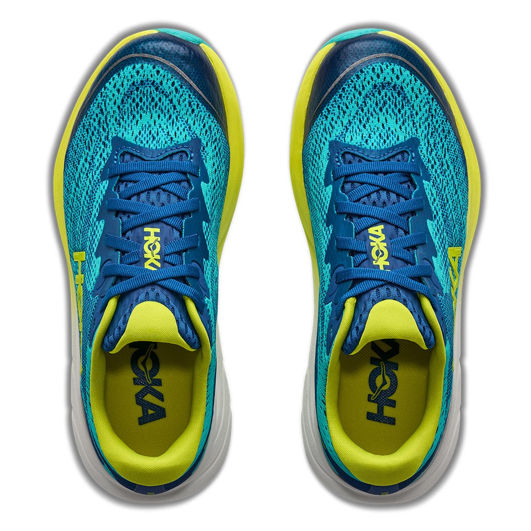Hoka Rincon 4 Electric Aqua/Neon Citrus