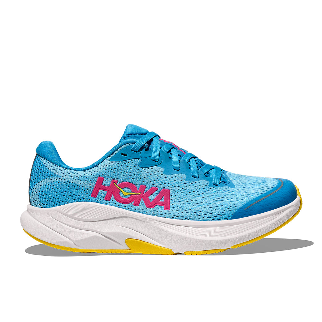 Big Girl Hoka Rincon 4 in Waterpark/Soaring Blue